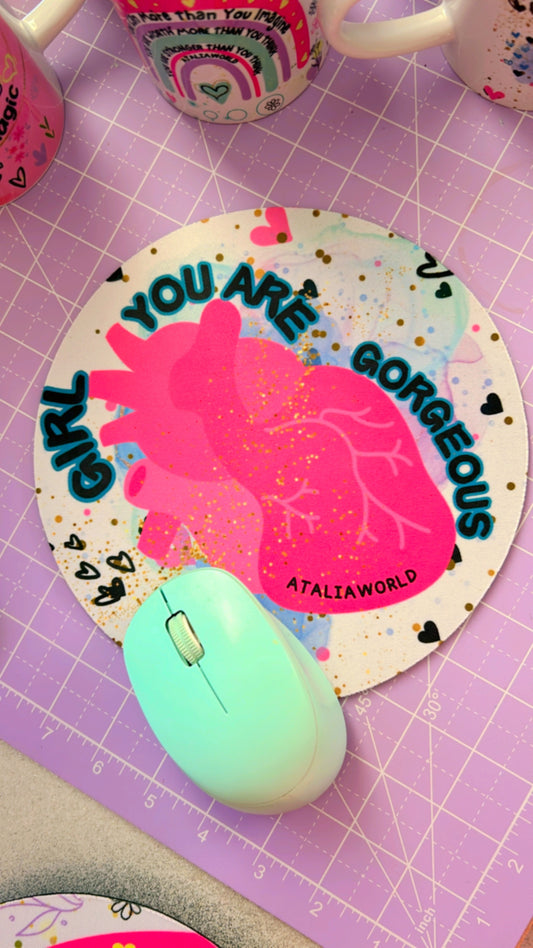 Mouse Pad Heart