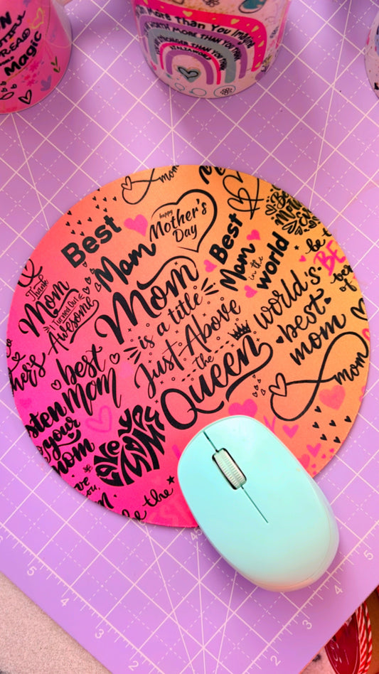 Mouse pad Mom